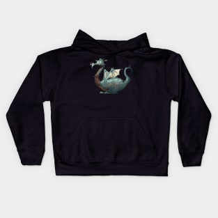 Clueless dragon Kids Hoodie